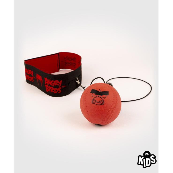 Venum Angry Birds Reflexbälle – für Kinder – rot