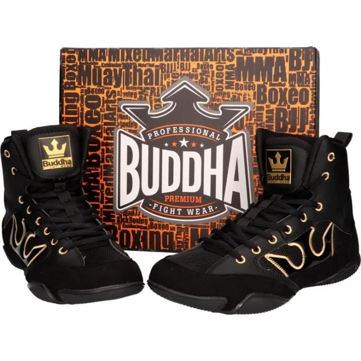 Buddha Epic Boxstiefel schwarz matt