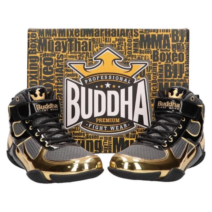 Boxschuhe Buddha One dark gray / gold