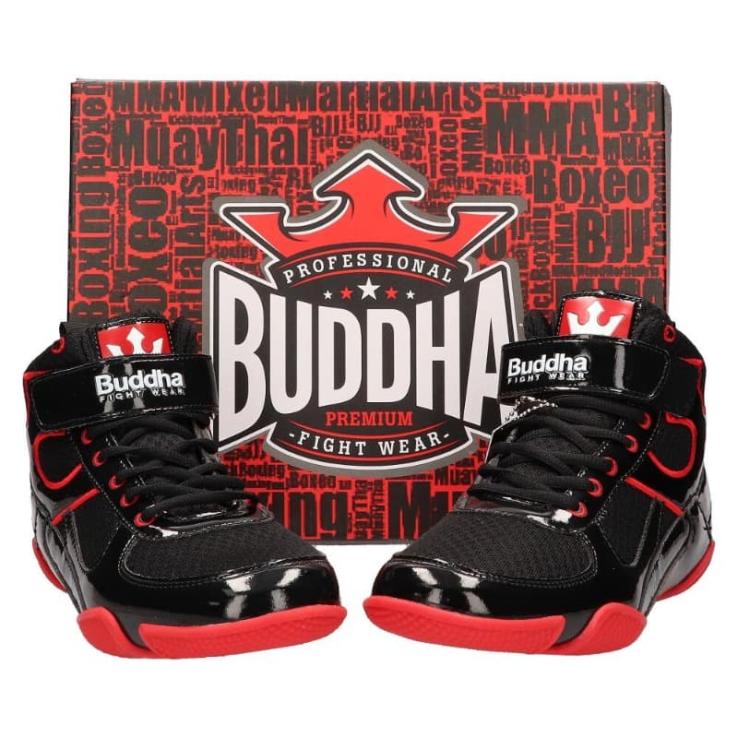 Boxschuhe Buddha One dark black / red