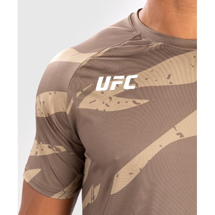 Dry Tech UFC By Adrenaline Kurzarm-T-Shirt – Wüstentarn