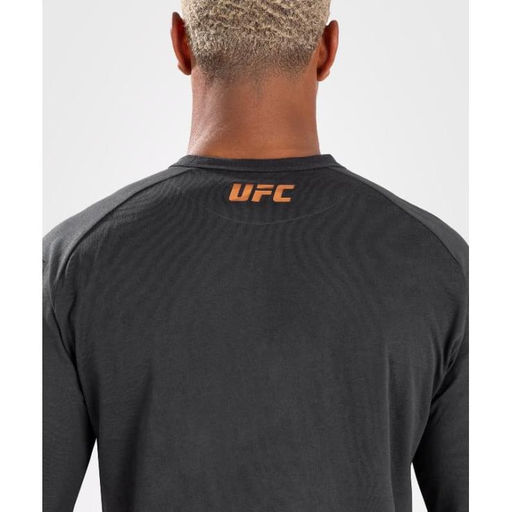 UFC By Adrenaline Fight Week Langarm-T-Shirt – Grau