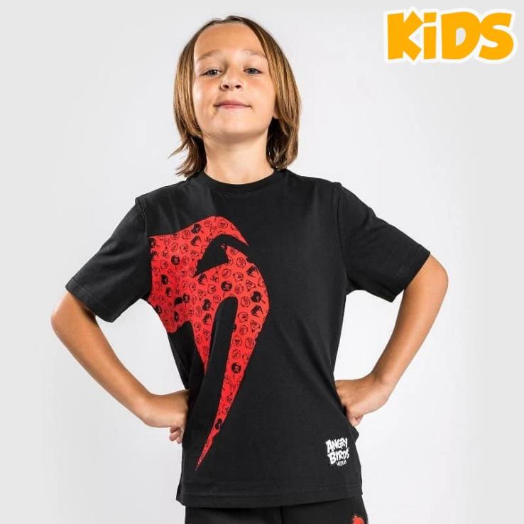 Venum X Angry Birds Giant Kinder T-Shirt schwarz