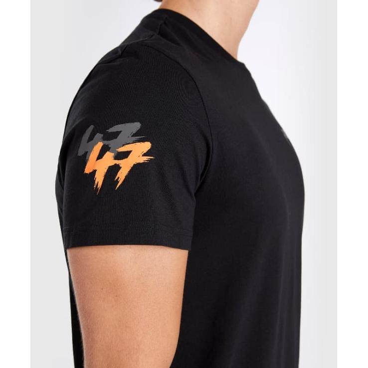 Venum S47 T-Shirt schwarz / orange