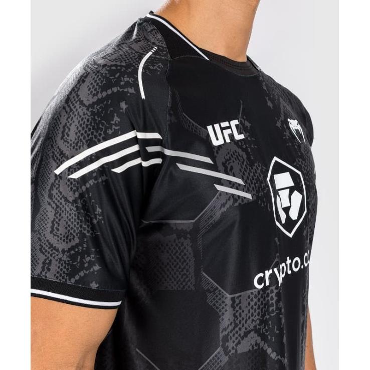Venum X UFC Authentic Fight Night Walkout Adrenaline T-Shirt – Schwarz