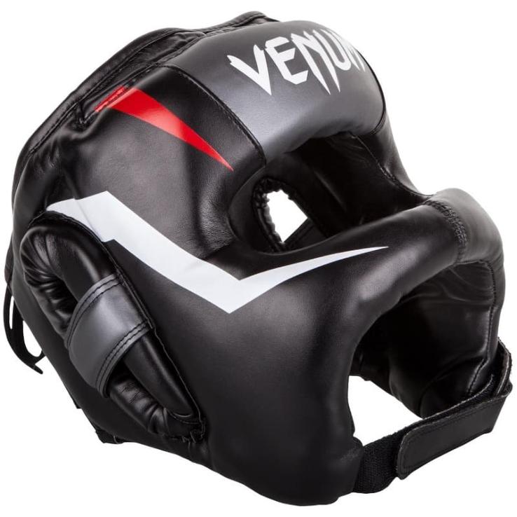 Venum Elite Iron Boxhelm schwarz/weiß/rot
