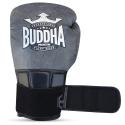 Buddha Legend Boxhandschuhe aus schwarzem Leder
