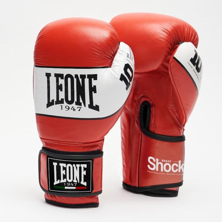 Boxhandschuhe Leone Shock rot
