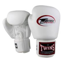 Twins BGVL 3 White Leather Boxing Gloves