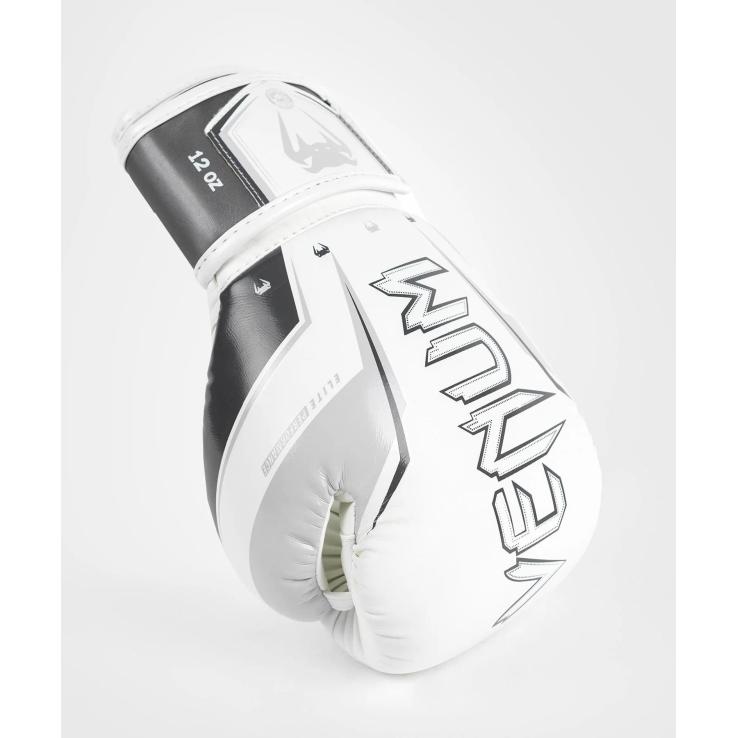 Venum Elite Evo Boxhandschuhe Grau/Weiß