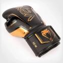 Venum Elite Evo Boxhandschuhe schwarz / bronze