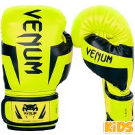 Venum Kids Elite Fluor Gelbe Boxhandschuhe