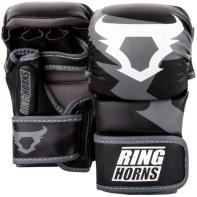 Ringhorns Charger MMA Handschuhe schwarz/grau/weiß