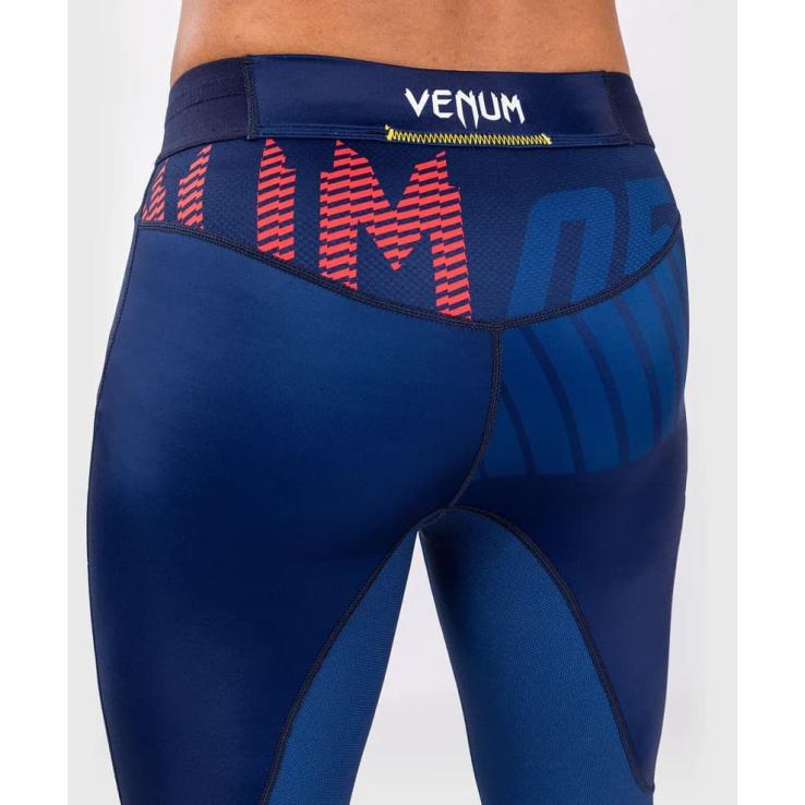 Venum Sport 05 lange Strumpfhose blau / gelb