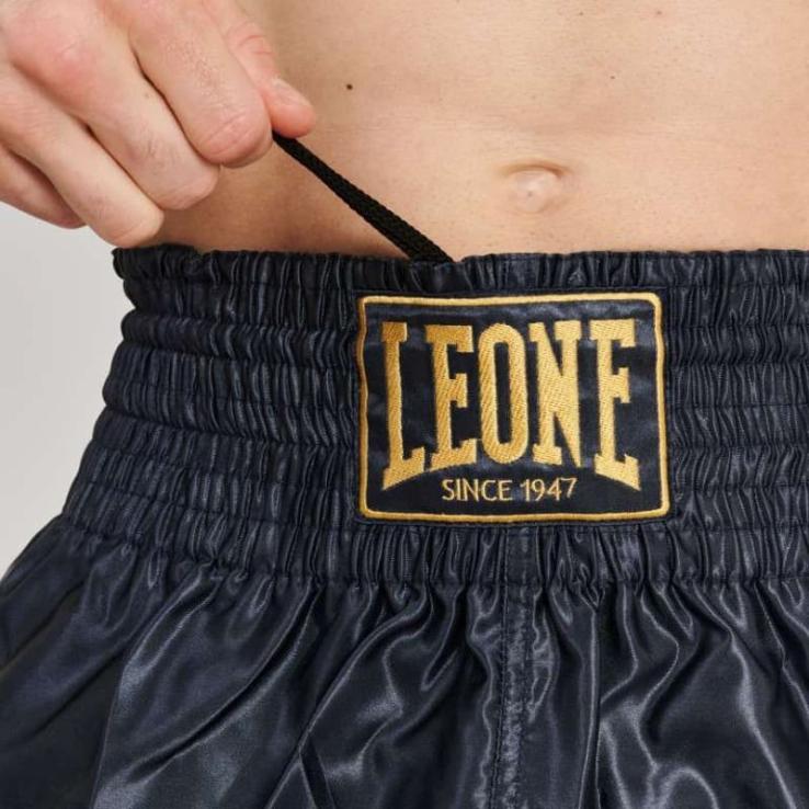 Leone Basic 2 Muay Thai Hose – Dunkelgrau