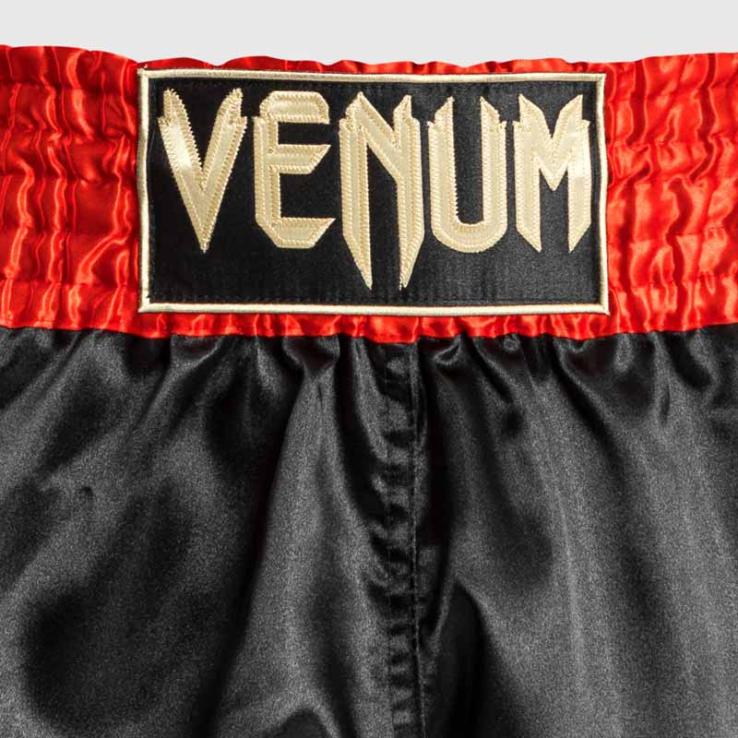 Venum Classic Muay Thai Hose rot/schwarz/gold