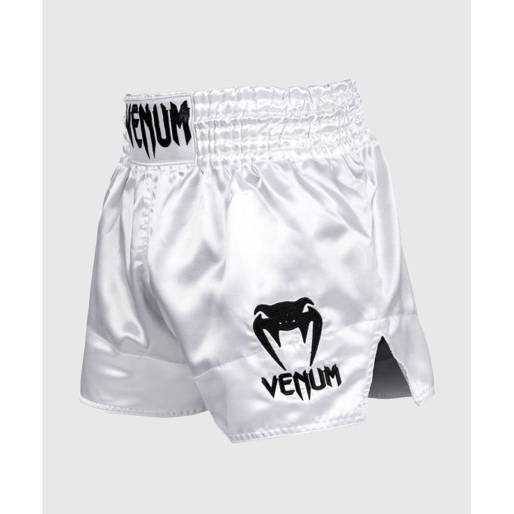 Venum Classic Muay Thai Hose weiß / schwarz