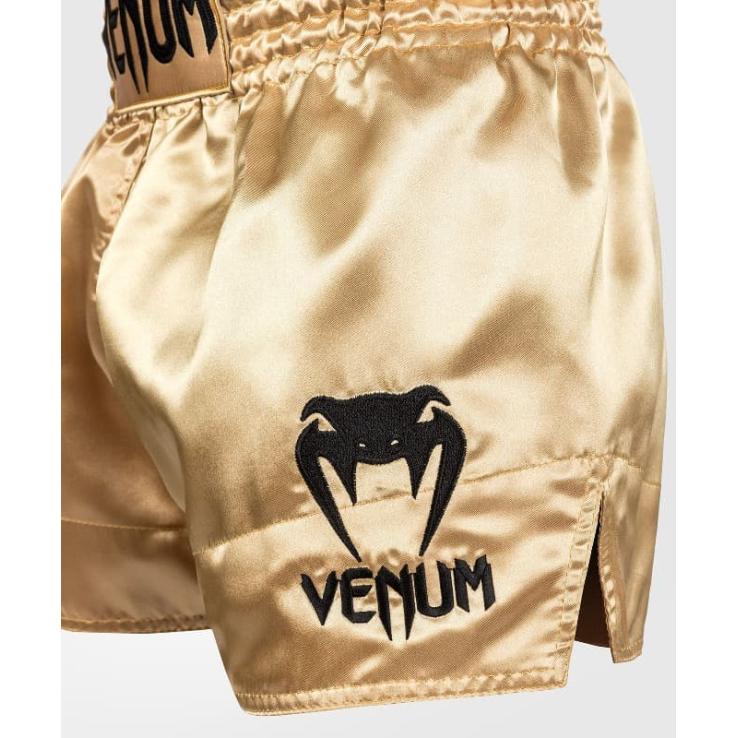 Venum Classic Muay Thai Hose gold / schwarz
