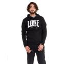 Leone Big Logo-Sweatshirt schwarz