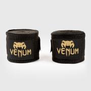 Venum Boxbandagen schwarz/gold (Paar)